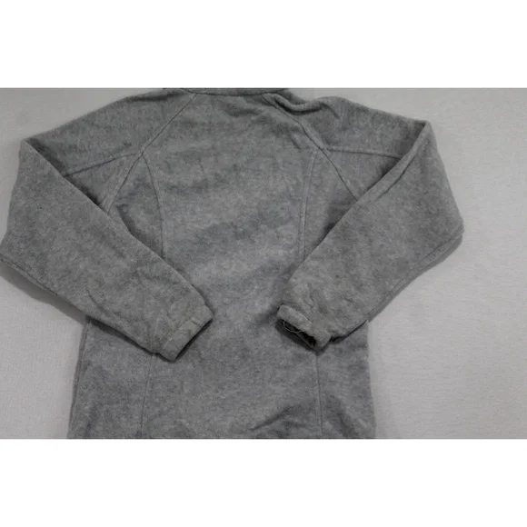 Columbia Men Sweater Fleece Gray Mock Neck Size Small - Picture 9 of 11